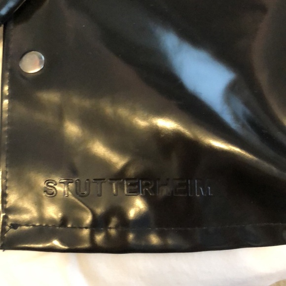 Stutterheim black raincoat. Size XS - Picture 10 of 17
